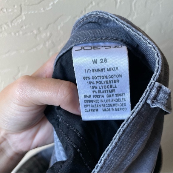 Joe’s jeans skinny ankle‎ raw hem skyla jeans - Picture 7 of 10